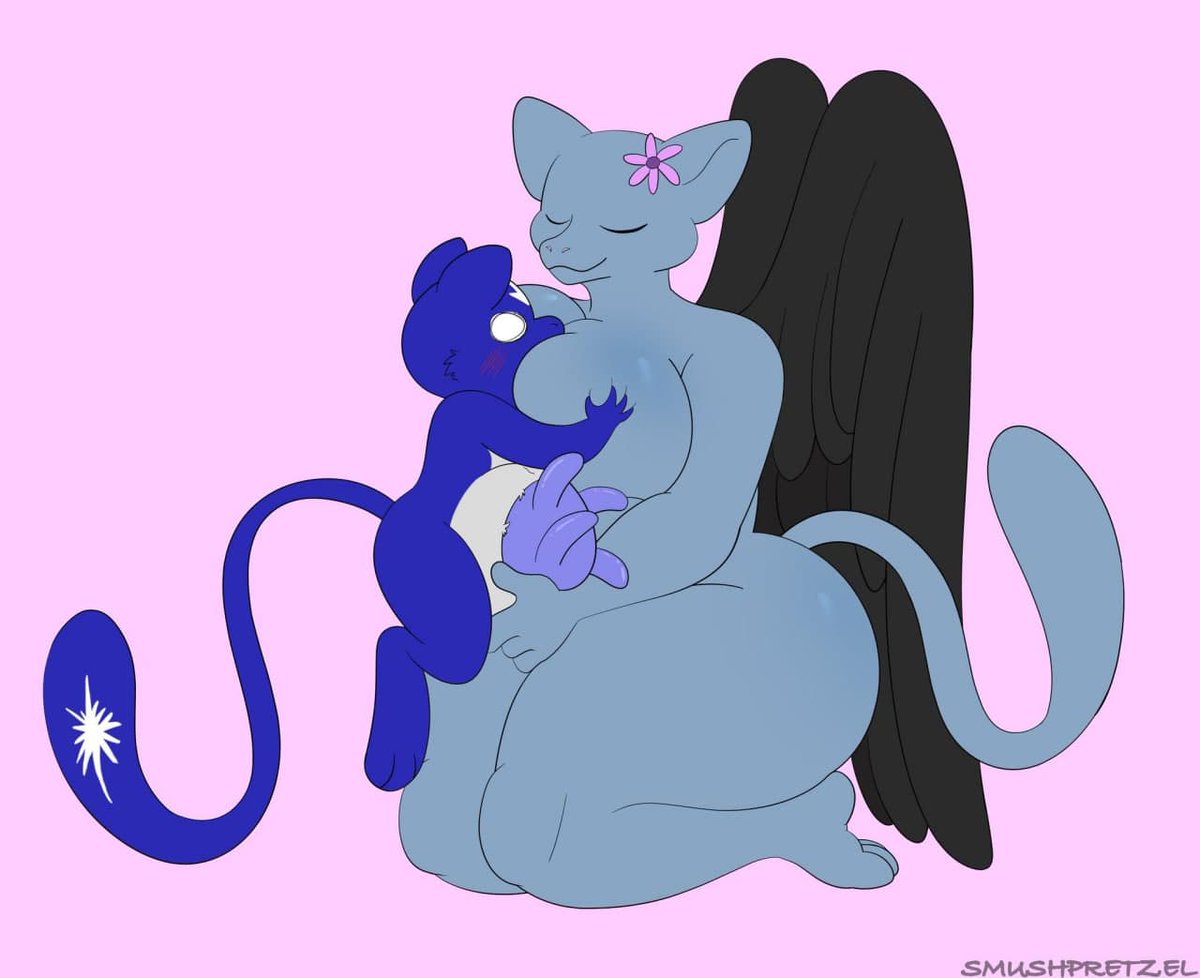 LewdSnowfang's tweet photo. ❝𝒟𝑜𝓃'𝓉 𝒷𝑒 𝓈𝒽𝓎, 𝐼'𝓂 𝒽𝑒𝓇𝑒 𝒻𝑜𝓇 𝓎𝑜𝓊..❞
💙Lou Snowfang is a big momma mew!
💙Pan with a female lean
💙Hermaphrodite Mom Dom
💙Soft, Sweet, Strong, and Dominant~
💙Big into lactation~
💙Into TF and petplay.
💙Open DMs, 18+ Only! https://t.co/vSjZRtxr6x