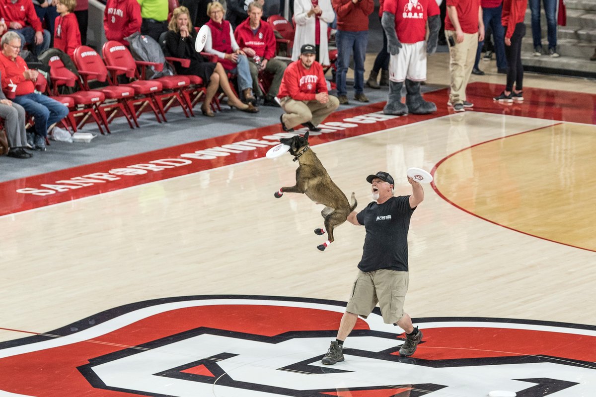 ✅ The state's biggest rivalry
✅ Top two teams in @thesummitleague
✅ "America's Best Frisbee Dogs" halftime show

The place to be this Saturday at 1 p.m. is the Sanford Coyote Sports Center as <a href="/SDCoyotesWBB/">South Dakota Women’s Basketball</a> hosts SDSU!

Tickets available HERE 🎟️ yote.us/WBBSDSU