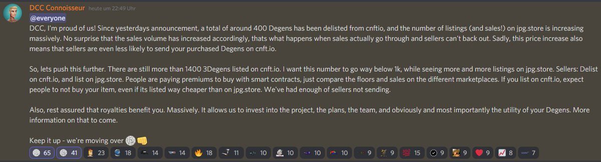 This needed to happen for mass adoption of the #CNFT space + to better support these awesome teams &amp; I am pumped to see @The_ClayMates <a href="/DegenCryptoClub/">Degen Crypto Club</a> &amp; @DerpBirdsNFT leading the way!