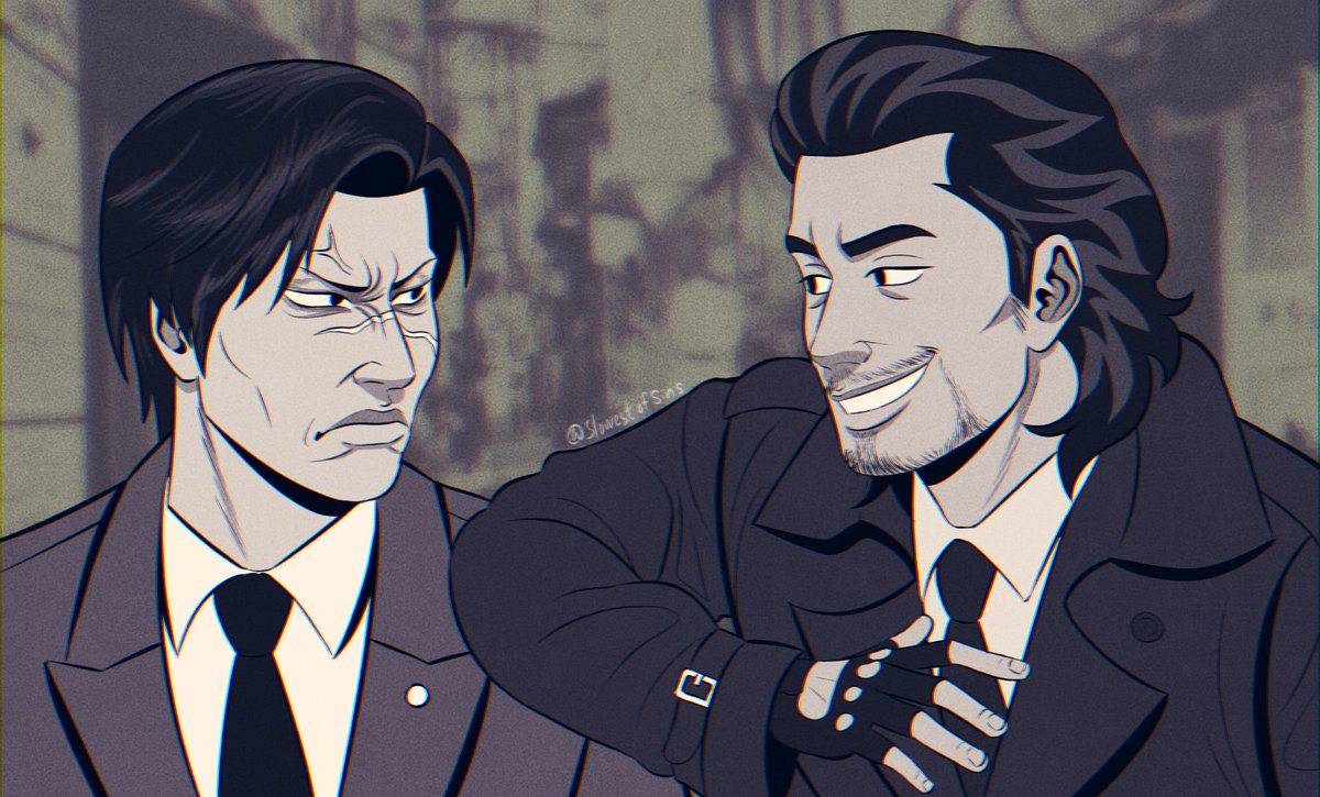 avokemono's tweet photo. SS gift for @skadoodah based on their 80s adachiwagi AU RP!! https://t.co/7M9u9YZ8yQ