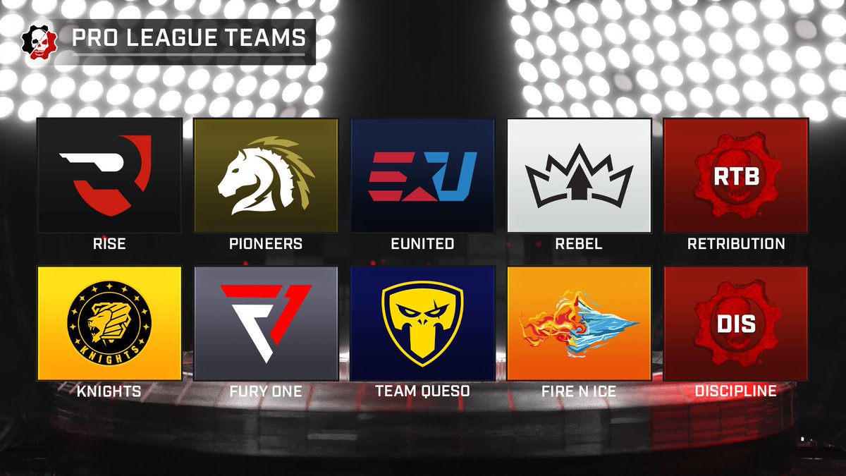 GearsEsports's tweet photo. Our 10 teams have been locked in to compete in Split 2 of the 2021-2022 #GearsProLeague!
All of the Gears action begins on January 11th! https://t.co/bw4BUu602T