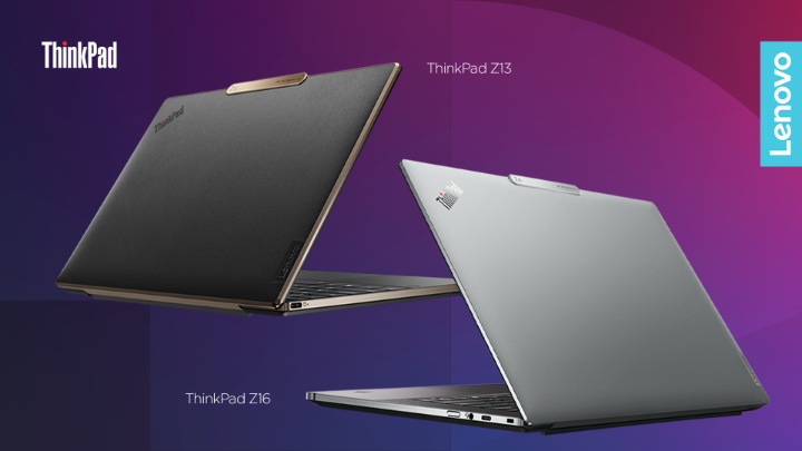 PattyHager's tweet photo. Zillions of reasons why the new Lenovo ThinkPad Z series is making noise at #CES2022

The quality and design you expect, with a sustainable twist: recycled vegan leather &amp; aluminum + compostable packaging.

Learn More: https://t.co/V5I84KKksk | #LenovoCES #WeAreLenovo https://t.co/3gAuDodQLG