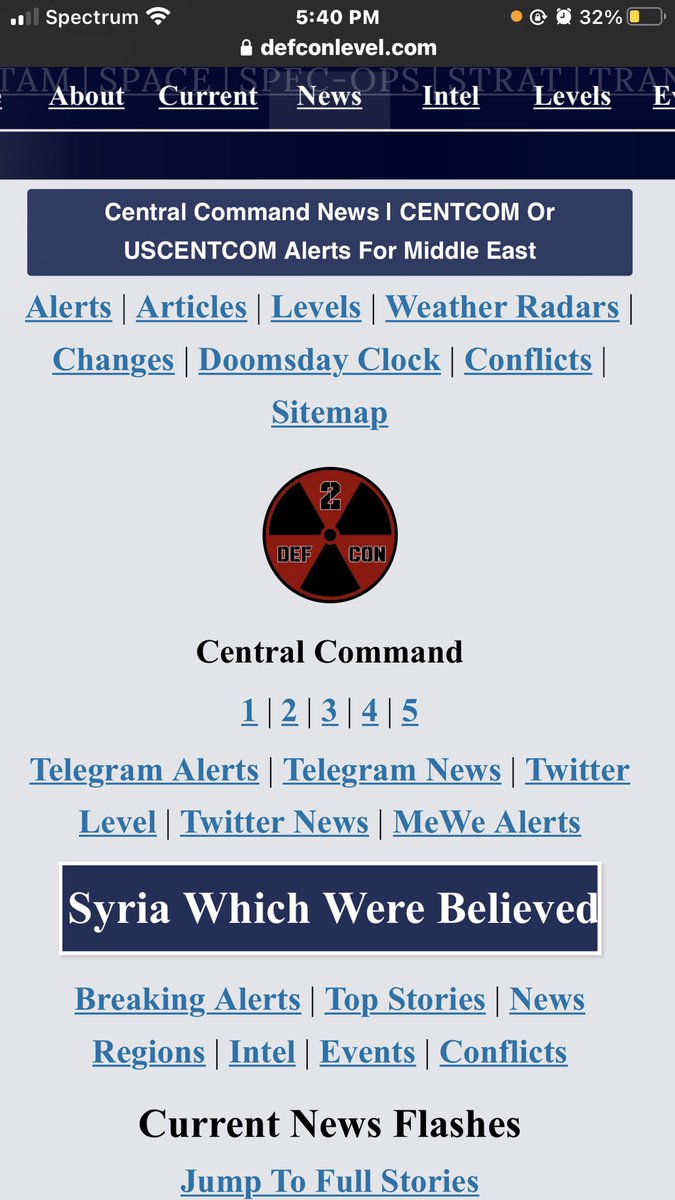 kmb3432's tweet image. Defcon 2 #defcon2