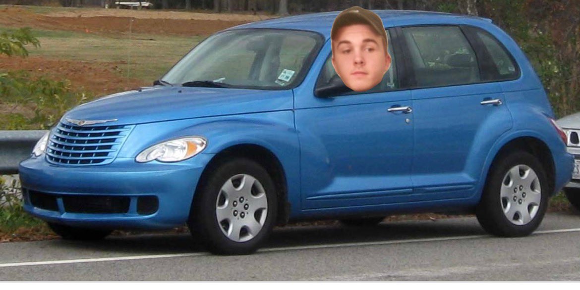 Bran_dinos's tweet photo. First thing I’m buying when I hit that $600M+ PowerBall tonight is a PT Cruiser and just flex on all my haters. https://t.co/m3jHD9Z3QT