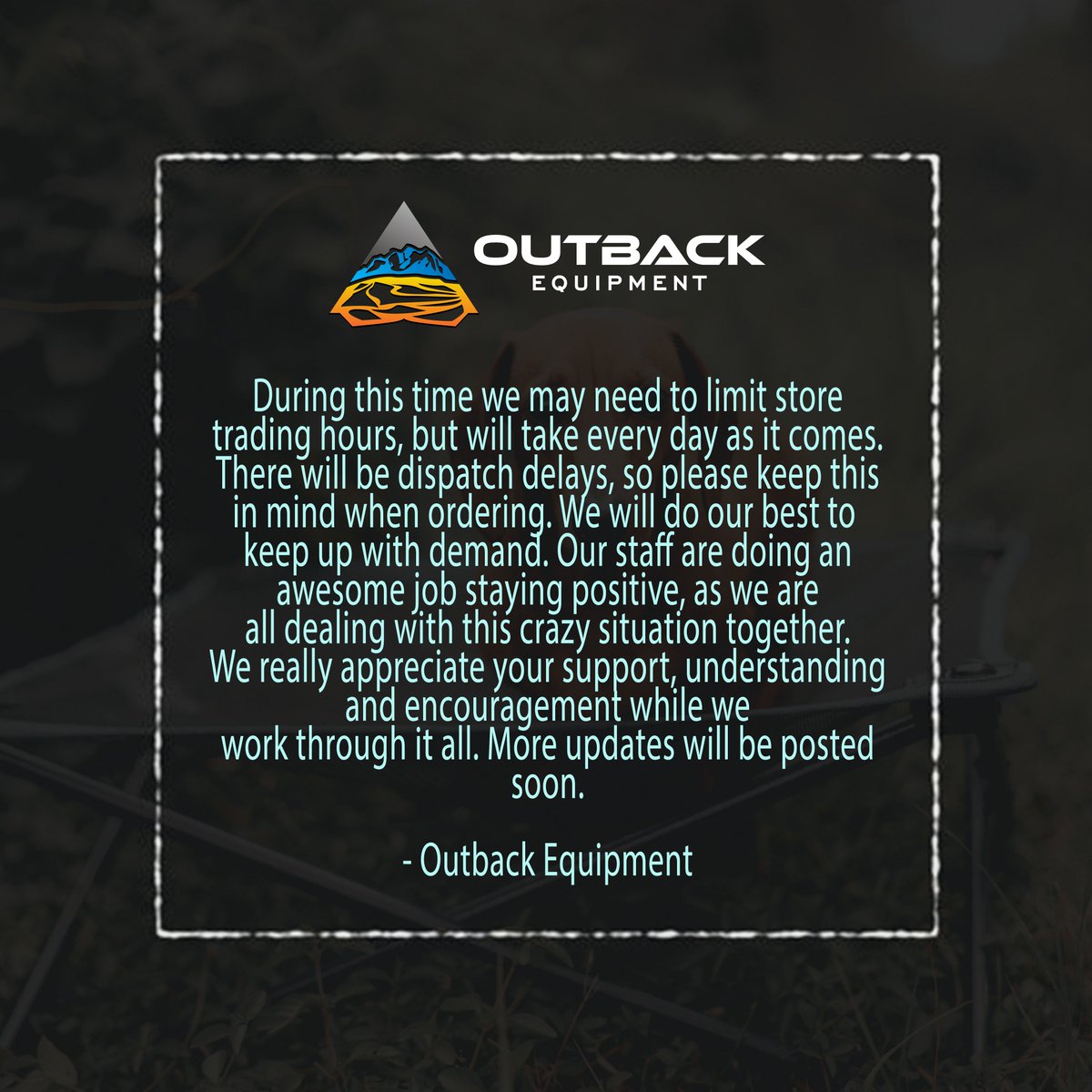 Outback Equipment (@Outback_Eq) / Posts / X