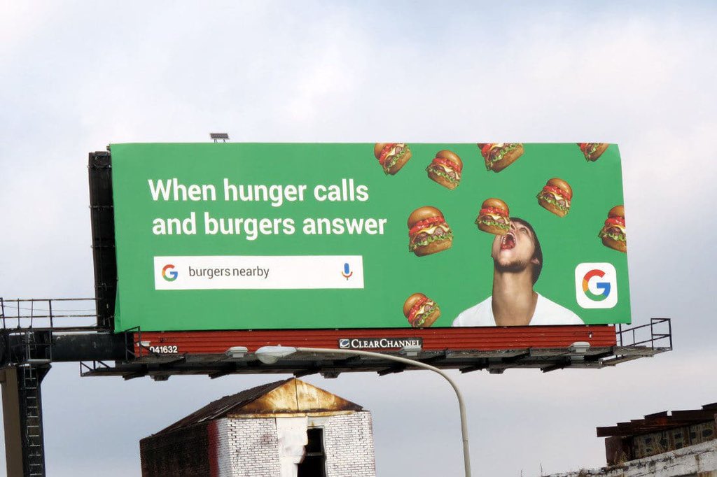 Hamzaalaou's tweet photo. I really liked this billboard, made me feel hungry !! @lets_NEUROmkt @oumkoulthoumlaa #MKTINGNEURO #NMKTRCH #projectNEUROMKT https://t.co/kx8GCDKnYR
