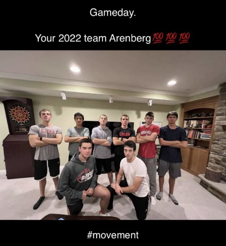PrepWoj's tweet photo. League favorites to win the 2022 HP prep league, Team Arenberg, look ready to go. https://t.co/Ec3uXQBFkM