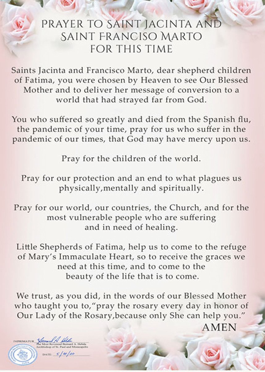 JacintaCouncil's tweet photo. On Sunday, February 20th we celebrate the feast day of St Jacinta Marto, the youngest Catholic Saint.  
St. Jacinta Marto Pray for us. https://t.co/GvPoYBB1XB