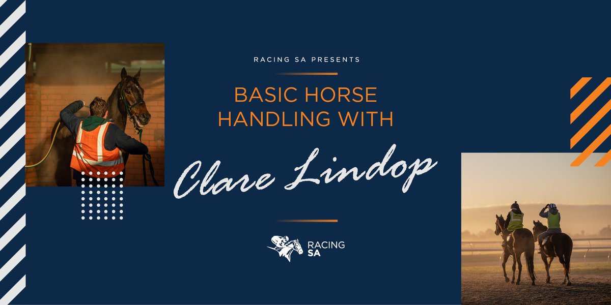 RacingSA's tweet photo. Want to learn basic horse handling skills with G1 winning jockey @Clare1Lindop? 🐴
Spots are limited, get in quick to secure your tickets now 🎟
BUY | https://t.co/54ZeJWh0lb https://t.co/3JuAm6Xrui