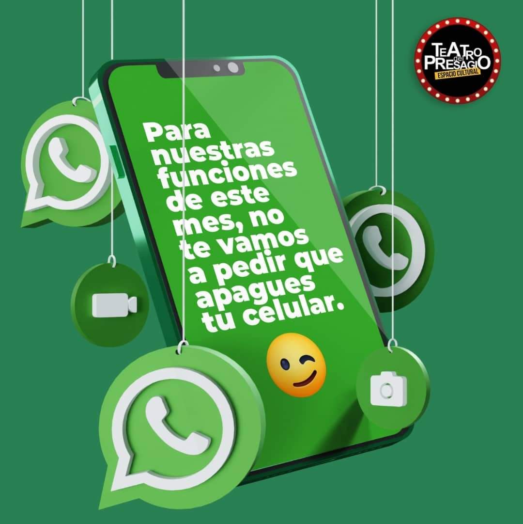 Teatro_Presagio's tweet photo. ¡Hey querides! ¿Se habían imaginado ver Teatro por Whatsapp? 🎭📲

En #TEATROdelPRESAGIO comenzamos 2022 con una propuesta novedosa y muy atractiva que combina #tecnología y #arte. 

Pendientes, porque les vamos a estar contando de qué trata eso de #TeatroPorWhatsApp. 😱👀 https://t.co/XM7XooOFVM