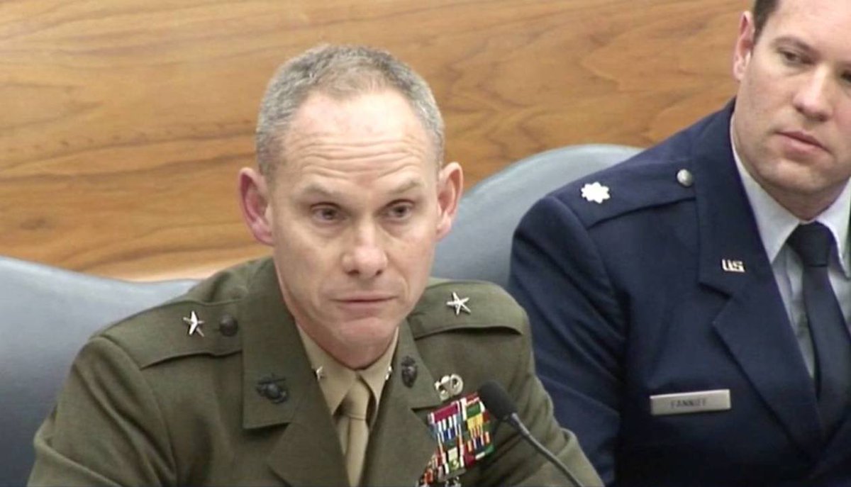 carolrosenberg's tweet photo. That didn't take long: The just-retired Marine Brig. Gen. John Baker, the former chief defense counsel for military commissions, is selected to be the Federal Public Defender for the Western District of North Carolina. Announcement here: https://t.co/AmA1ubjsyI https://t.co/VM11NG8tOa