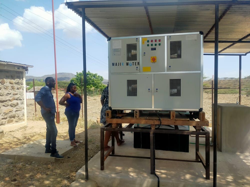 theWISEfund's tweet photo. #WISEleader Beth Koigi, Co-founder &amp; CEO, @majikwater, is one step closer to creating a decentralized portable, affordable, and clean water source in water stressed regions.

Learn more at https://t.co/oSoV1dCsbR.

Give and invest at https://t.co/uYjUUkYfN6. https://t.co/swnDOYfT96