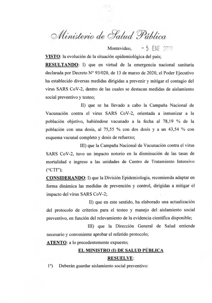 JoseSatdjian's tweet photo. Actualización de criterios para el testeo y manejo del aislamiento en casos confirmados de COVID-19.
@DrDanielSalinas https://t.co/JD8bF5vydS