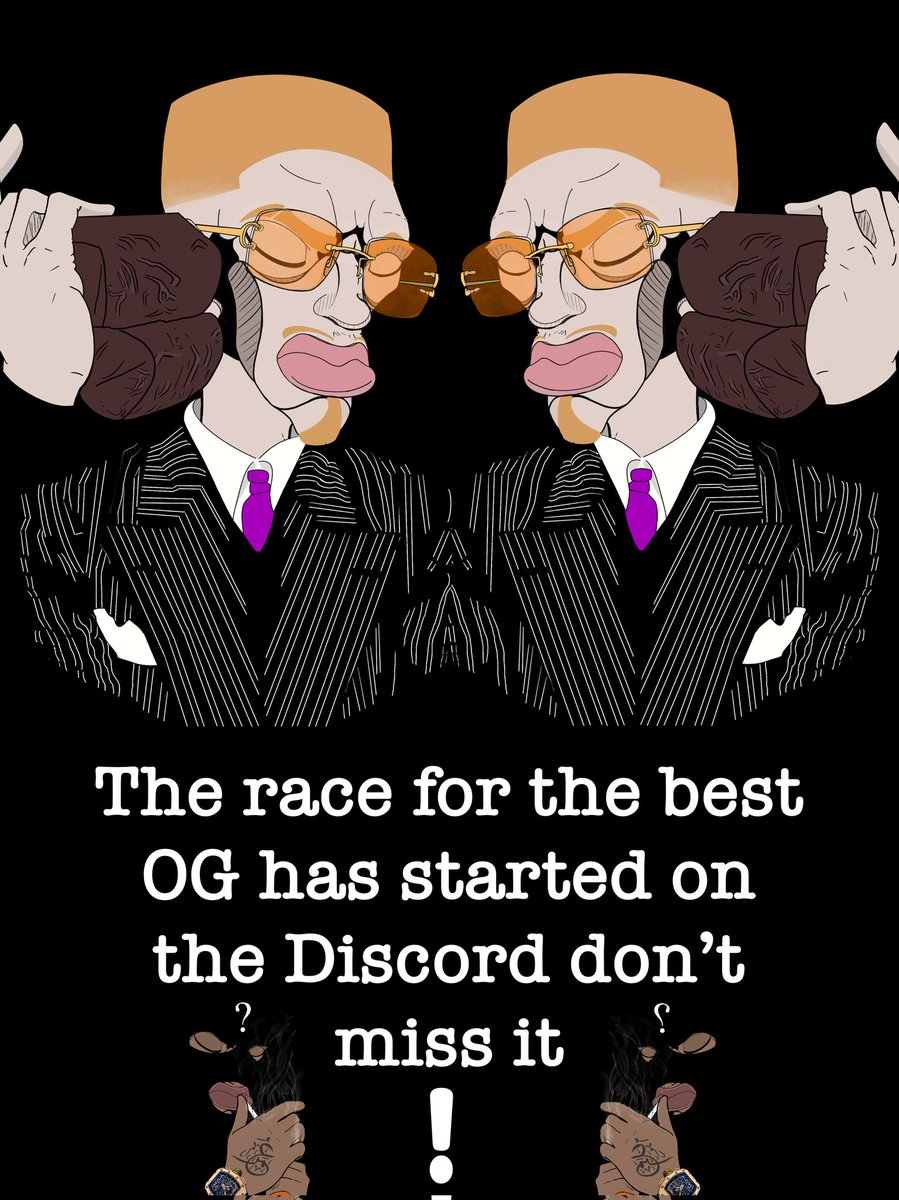 OGRich_NFT's tweet photo. The race for the best OG has already started on the Discord.... Join us as soon as possible so you don't miss anything ๐ฃ https://t.co/5CydJyQtwv
#NFTs #NFT #NFTCommunity #NFTCollection #NFTGame #NFTartist #NFTGiveaways #nftcollectors #nftphotography #NFTshill #Ogrich https://t.co/LHx8NaLGsC