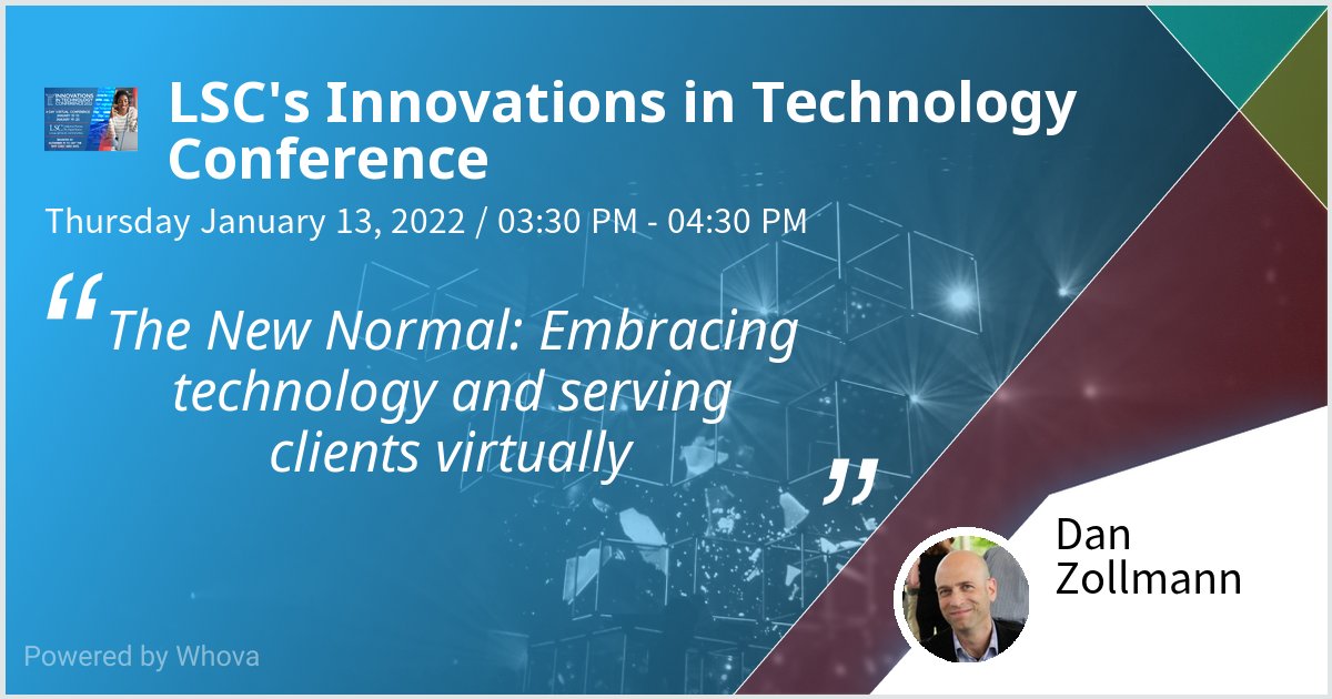 I am speaking at LSC's Innovations in Technology Conference. Please check out my talk if you're attending the event! #LSCITC - via #Whova event app