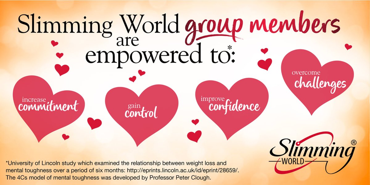 sw_stuart_ddm's tweet image. Wow ✨! A study has found that people who lost weight as part of a @SlimmingWorld group had increased scores in the characteristics of #MentalToughness and lost more weight than those who did it alone. DM me for details. #WeightLossJourney @WellsJess @WendyCosgrove8