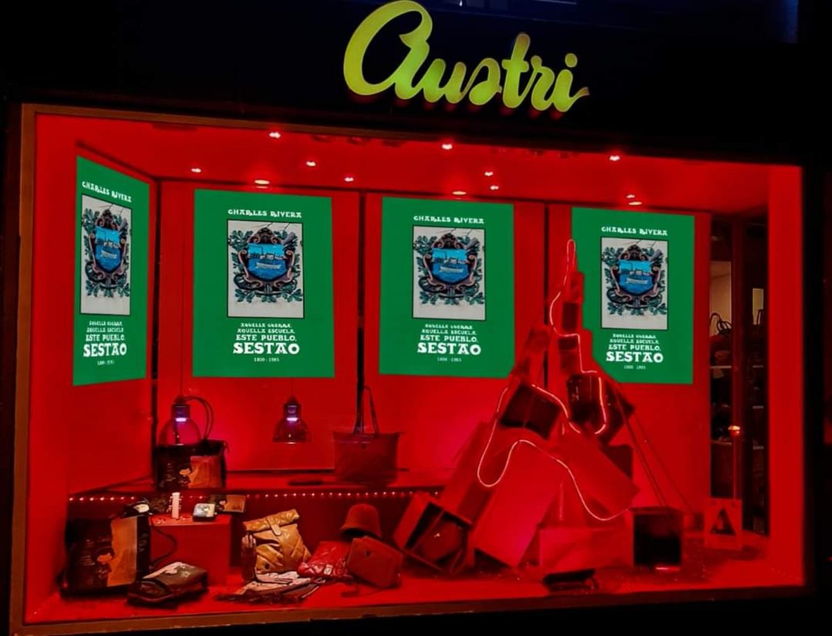 elcasco's tweet photo. Hacía tiempo que Sestao no tenía tanta oferta cultural. A partir de esta tarde, tenéis a la venta el libro de Charles Rivera. Se puede retirar en Bolsos Austri. https://t.co/ORiJvLkpRh
