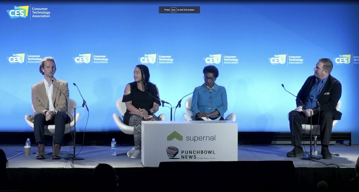 JohnMulhernIII's tweet photo. Not what I'm used to at #CES but very good to see—a panel this afternoon on "Innovative Accessibility: Improving User Experiences for All" https://t.co/hfS4yoTPfR