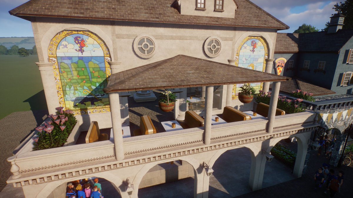 Wirbelwind7tv's tweet photo. Und da ist der nächste Teil fertig, das Restaurant. #EuropePack
@PlanetZooGame https://t.co/QtPXAZdUMn