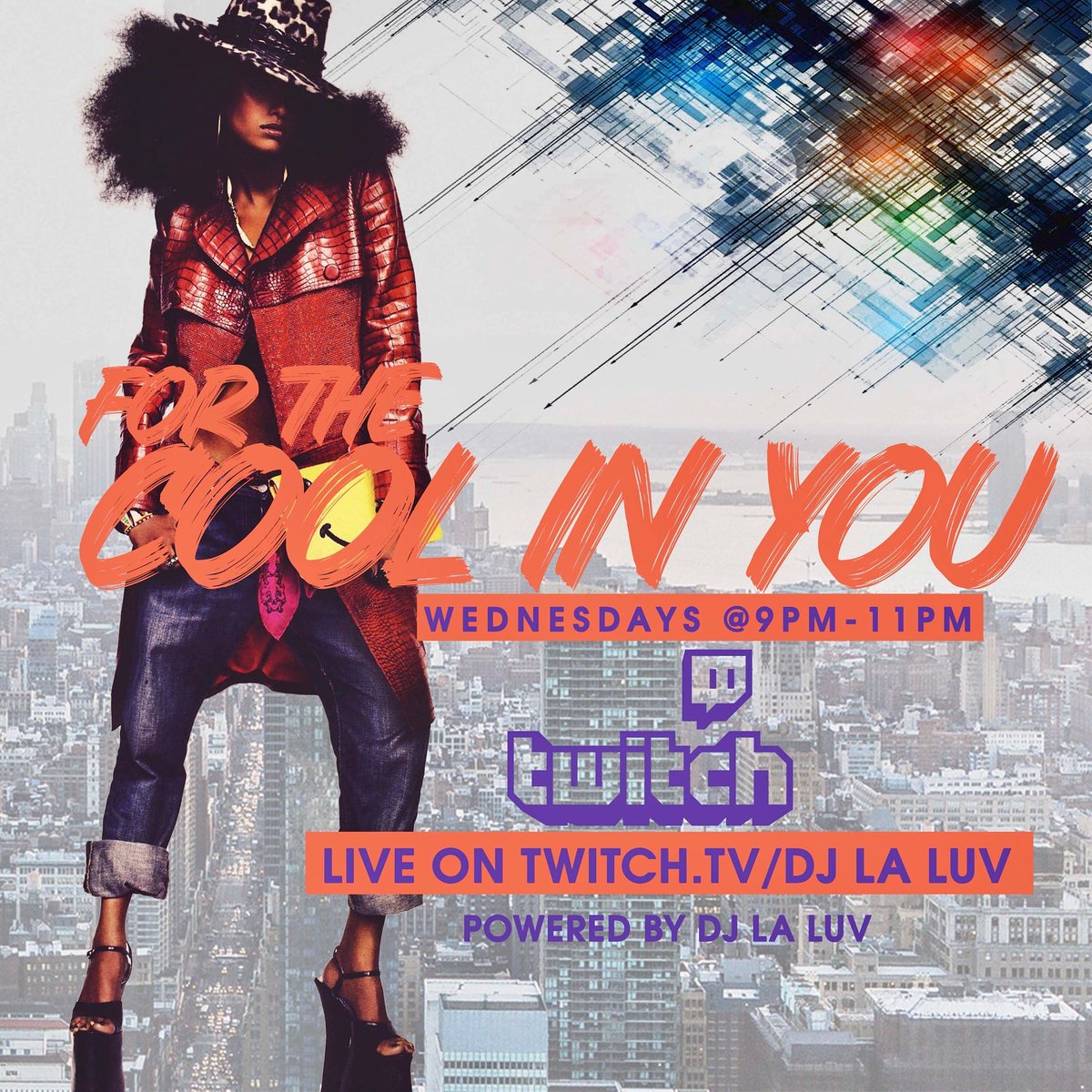 TONIGHT JOIN ME.....
WEEK#84
TWITCH.TV/DJLALUV