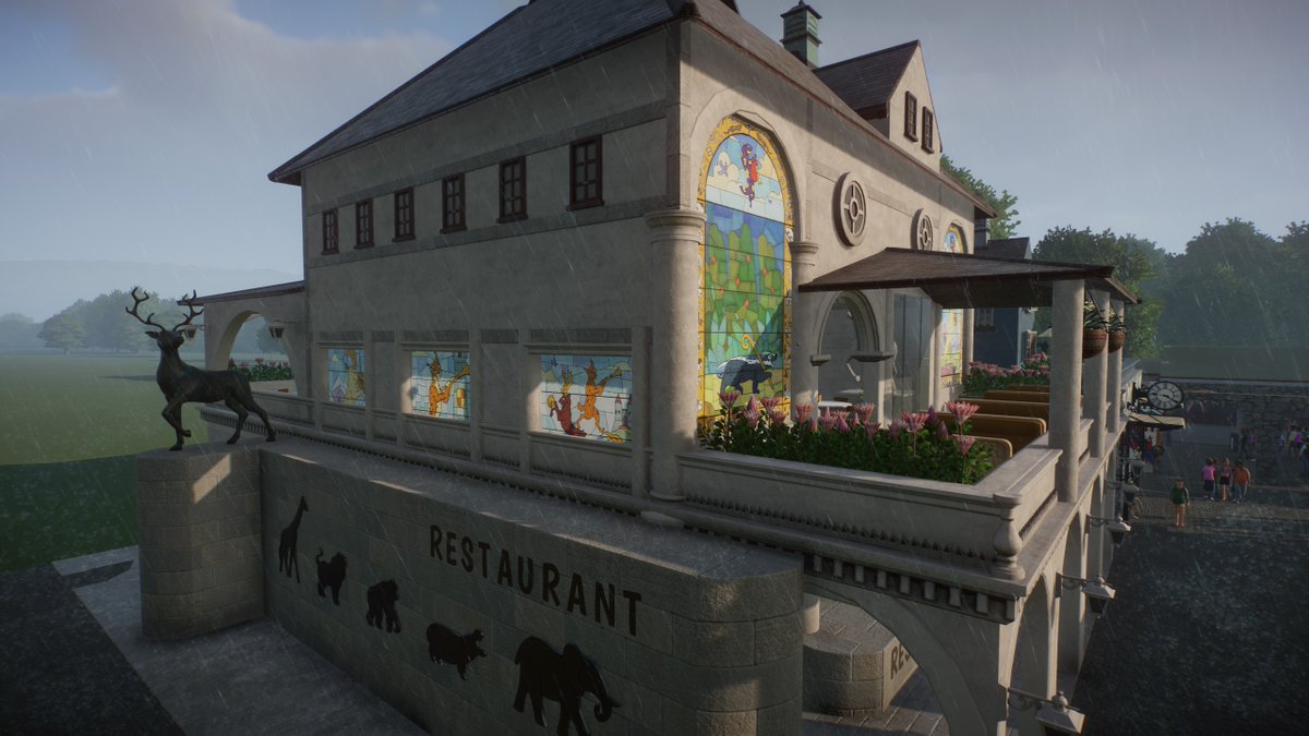 Wirbelwind7tv's tweet photo. Und da ist der nächste Teil fertig, das Restaurant. #EuropePack
@PlanetZooGame https://t.co/QtPXAZdUMn
