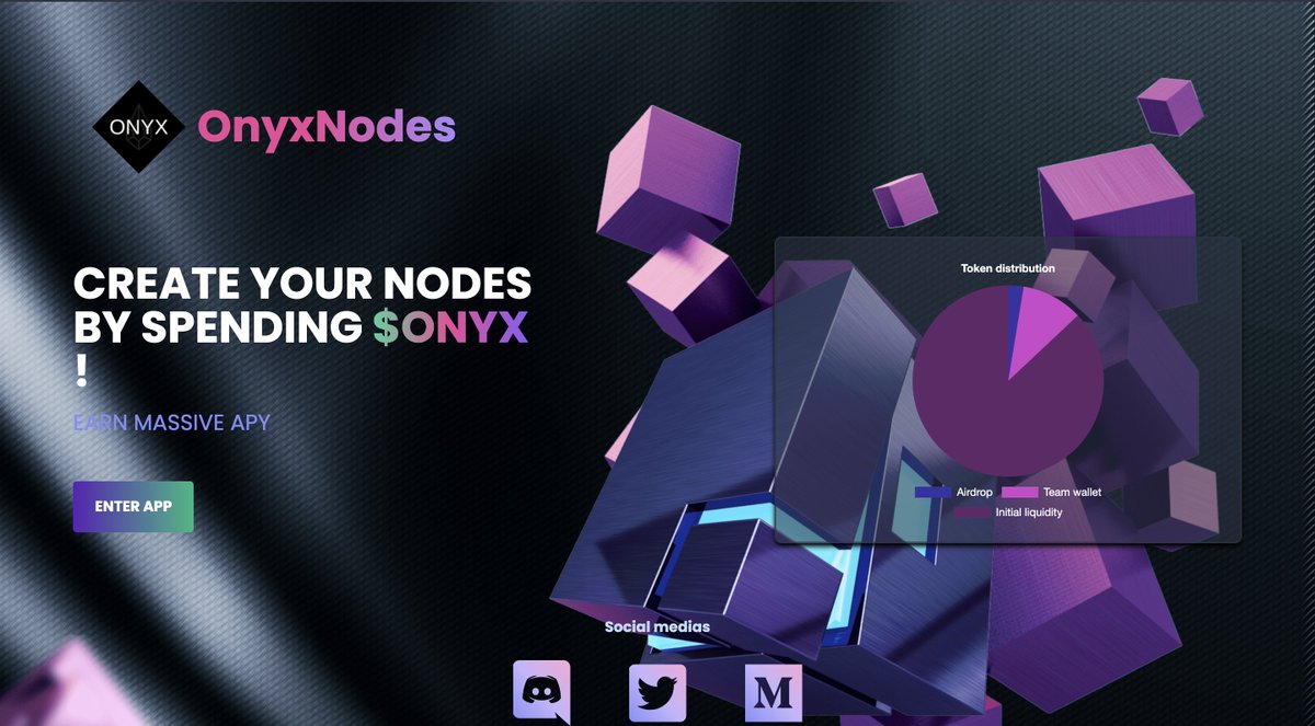 OnyxNodes's tweet photo. HERE IS OUR WEBSITE 🔥🔥🔥
We need your feedback! Tell us what you like and what you would like to see on the website!
We're getting closer to launch 👀 https://t.co/n4xKnWlTsJ