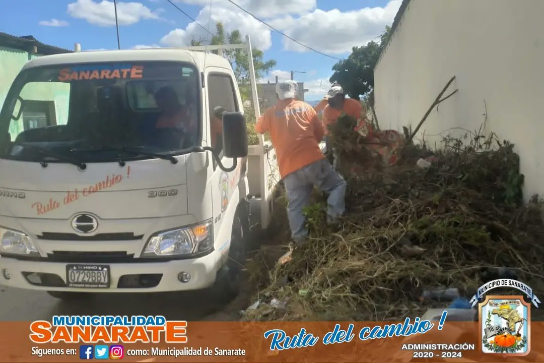 Muni_Sanarate's tweet photo. La administración municipal 2020-2024 a través de la Dirección de Servicios Públicos Municipales, realiza trabajos de chapeo y limpieza de calles en la aldea Monte Grande.

#Sanarate #RutaDelCambio https://t.co/vi6oYi8Md0