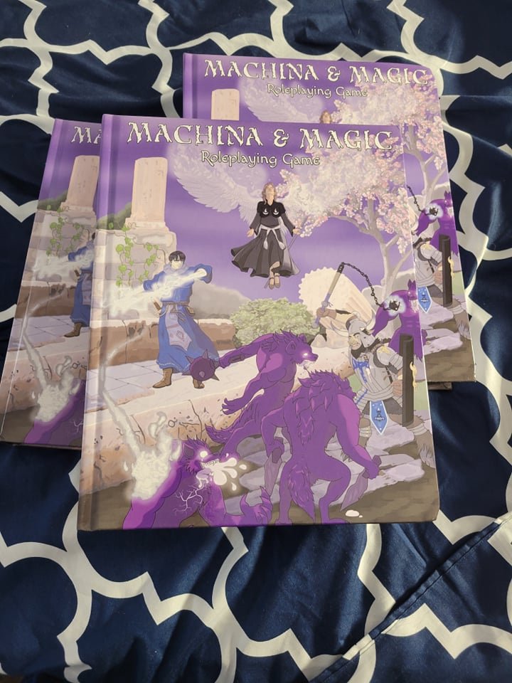 catboydale's tweet image. It's kinda sexy seeing 3 of them piled on like that. #ttrpg #MachinaAndMagic