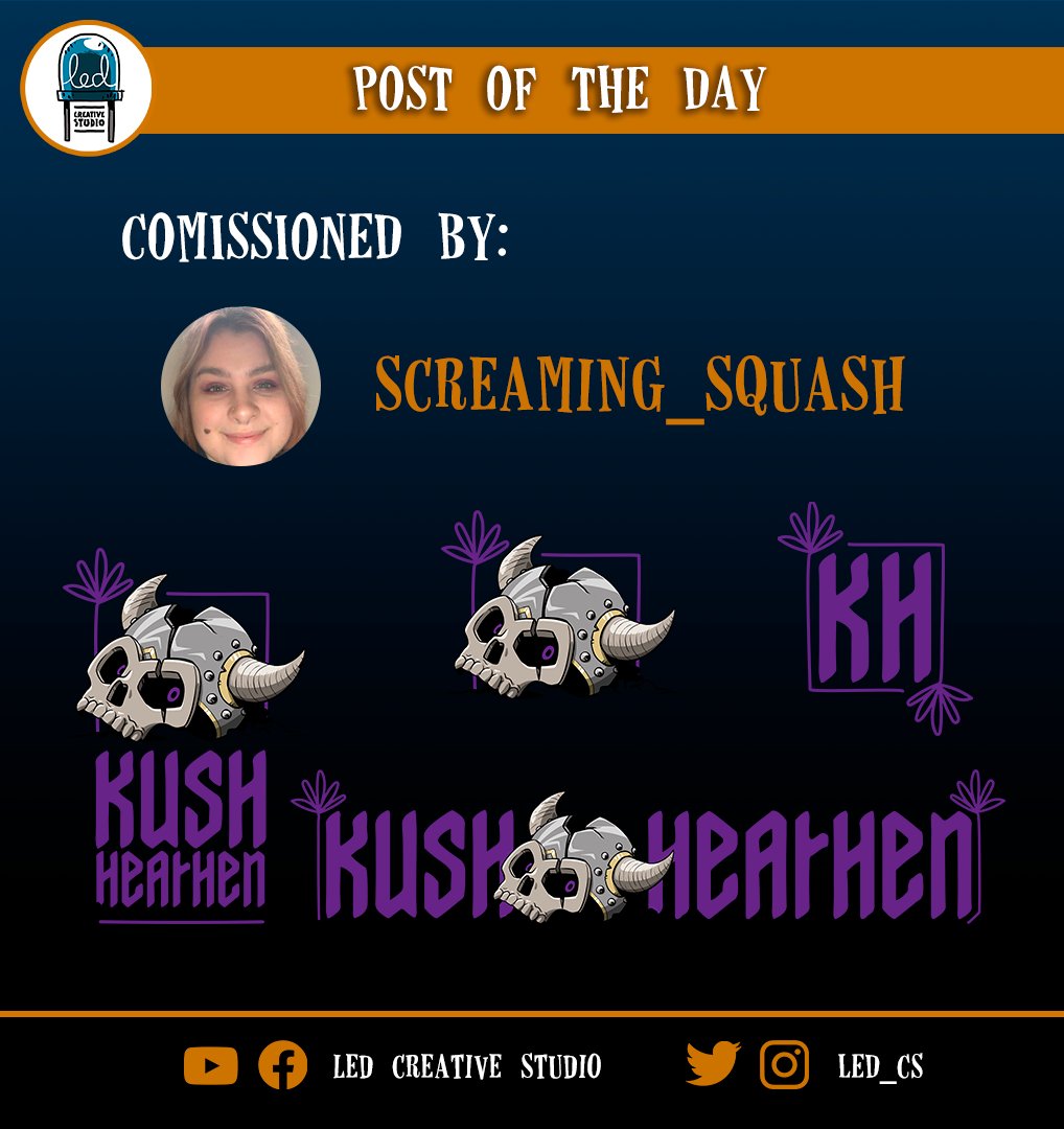 LED_CS's tweet photo. Hello Everyone! today we have this amazing #logo from @Screaming_Squash
Thank you so much for commissioned this #LogoDesign
Remeber Everyone #commissionsopen
#emoteartist #TwitchStreamers #emotes #LED_CS https://t.co/tnwFd70PhB