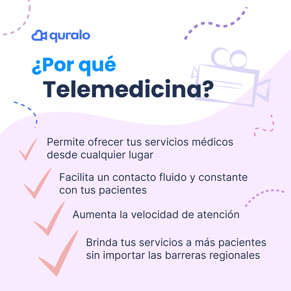¿Y tú por qué crees que la #telemedicina es el futuro?
¡Cuéntanos tu opinión! 👇

#quralo #telemedicina #salud #medicos #futuro #libertad #flexibilidad #flexibilidadlaboral #consultoriodigital #consultorioenlanube #atencionmedica #doctoronline #medicoonline #bienestar