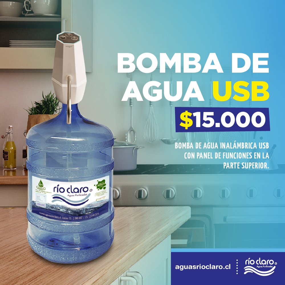 Bomba Manual - Aguas Río Claro