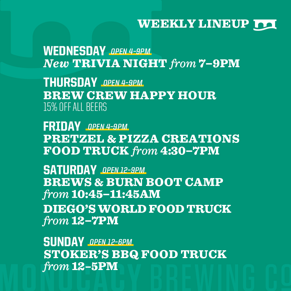 Monocacy Brewing Co. tweet media