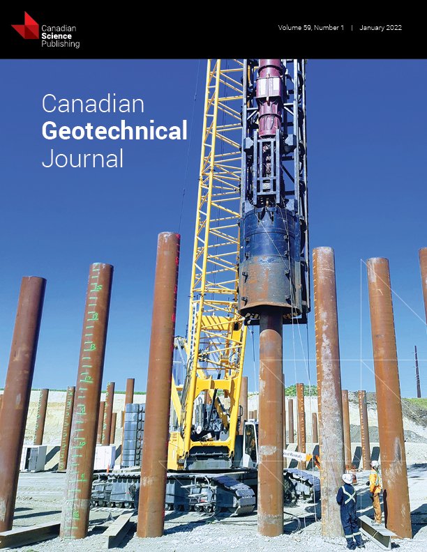 CanGeotechJ's tweet photo. Have you seen our new cover for the 2022 issues? Big thanks to our co-Editor-in-Chief @gssiemens for recommending this photo (by Jason Ni), which was a submission for @CanadianGeotech's 2020 Annual Conference photo contest.
#geotechnical #CanGeotechJ⛏ https://t.co/vIx6kuNqZi