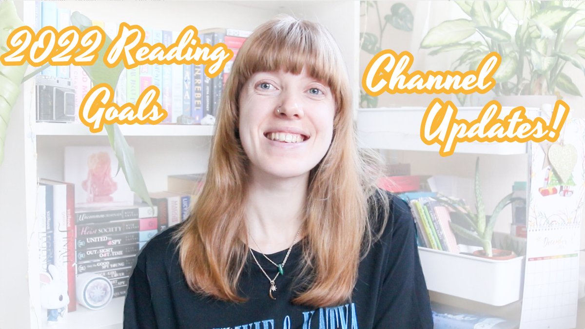 ✨New Video✨

2022 reading goals and channel updates! (Including a monthly 24hr readathon announcment- The January readathon will be taking place on Sat 8th to Sun 9th, I hope you can join me!)

✨youtu.be/dl8nDTjqd2I✨