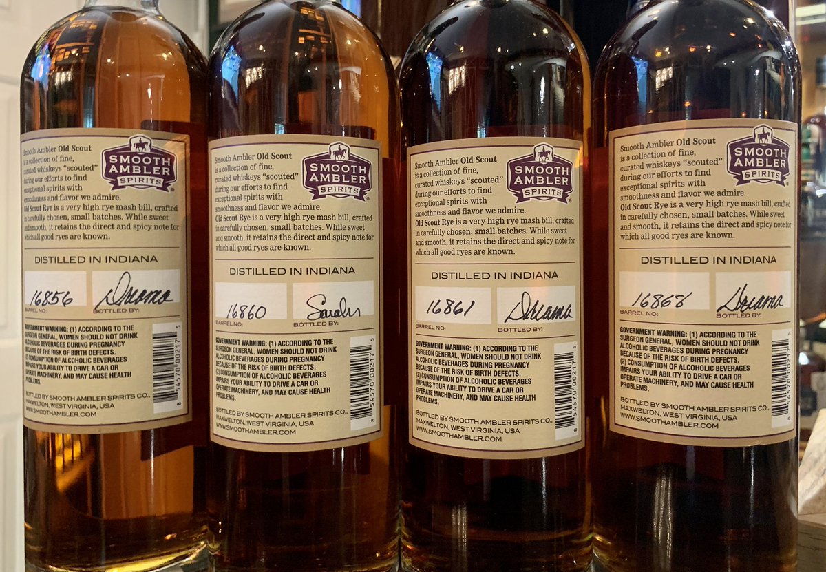 BourbonTrends's tweet photo. Pick your Proof 🔍 @SmoothAmbler #OldScout #RyeWhiskey
✔️Me, I gravitate to the highest proof 🔥
✔️Single Barrel Cask Strength Rye Whiskey (2021)
#bourbon
#whiskey https://t.co/T9s7pamCzS