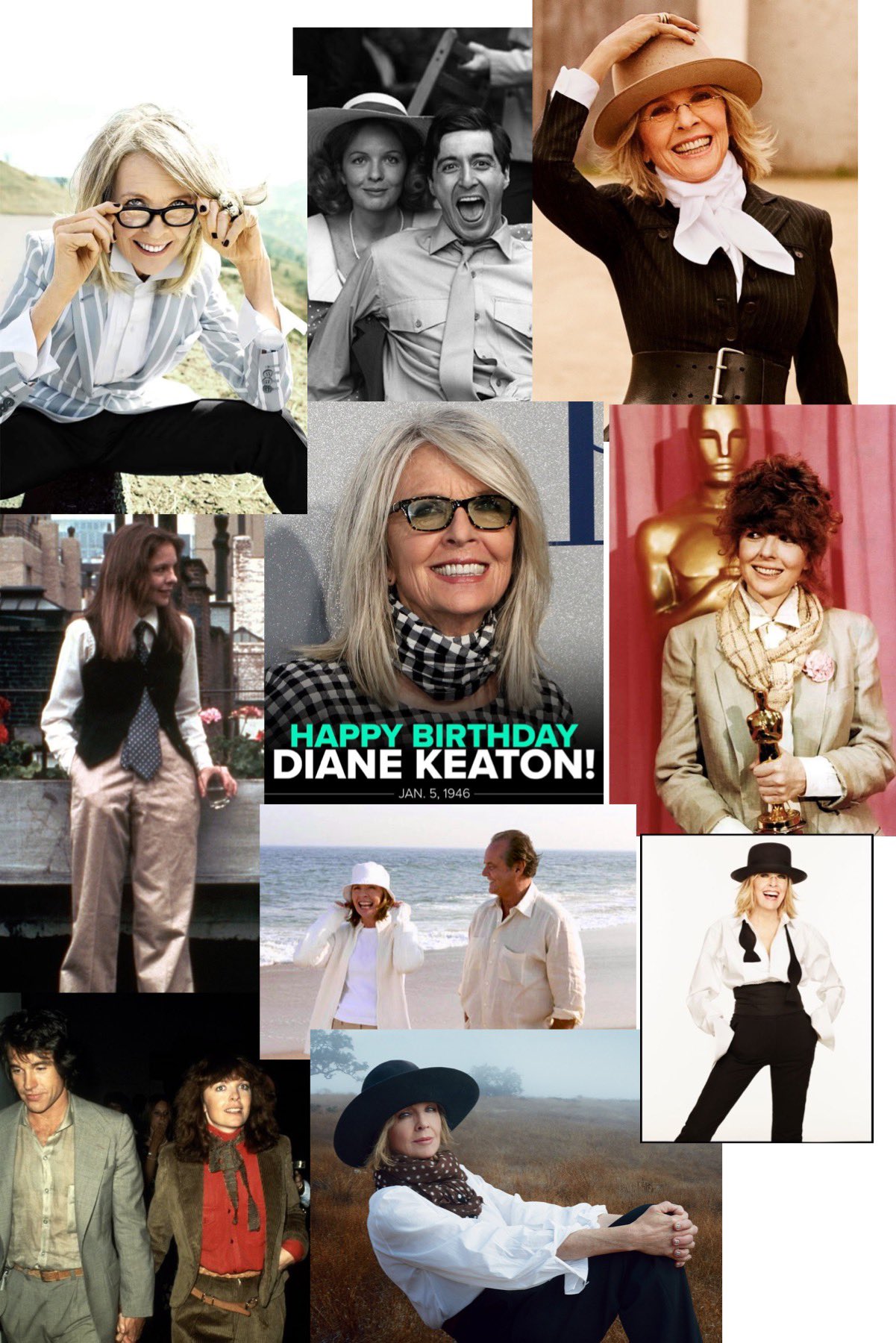 Happy Birthday to the magnificent Diane Keaton!! 