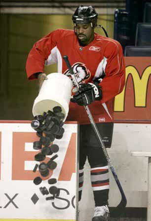 WrenchConection's tweet photo. Glascoe first guy on the ice for the pregame skate. #WrenchOn https://t.co/C4aCQBWOhF