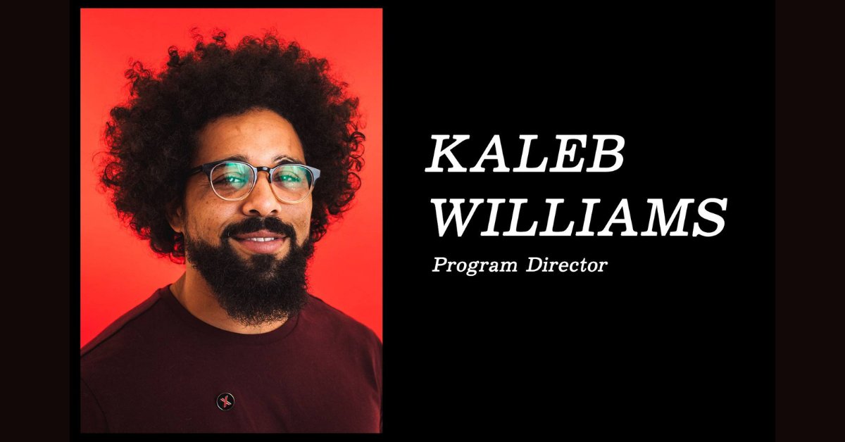 JXTA_ARTS's tweet photo. When asked what brought him to JXTA, Program Director, Kaleb Williams, said it was the chance to work with young Black artists in a non-traditional learning environment.
Nothing but love for our leaders and apprentices.👏🏾
#TeamMemberSpotlight
#JXTASquad https://t.co/6U8Zbf5xhK
