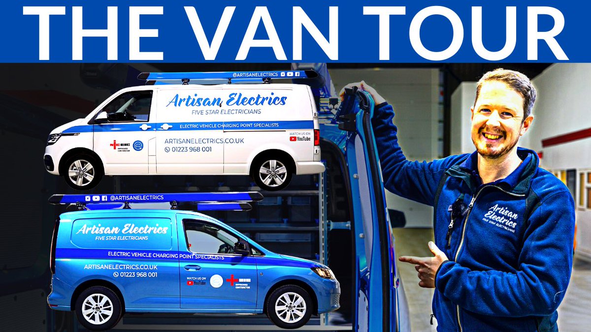 ArtElectrics's tweet photo. NEW VIDEO NOW LIVE! Check out our two new ARTISAN VANS! 

https://t.co/F0Fid6OQnt https://t.co/9CrGoCEKKq