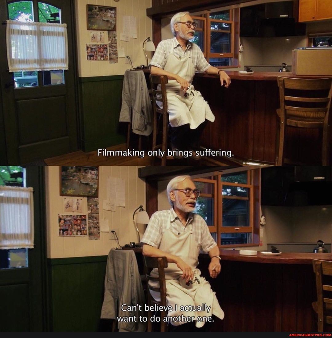 DiscussingFilm's tweet photo. Happy Birthday to the ABSOLUTE KING:
                      👑Hayao Miyazaki!👑

Who shares my *exact* sentiments on filmmaking.

May you never either find peace, or never find peace. 
             Either way thanks for the inspiration. 

#KatieReplyFYC https://t.co/kquLbXRSW1