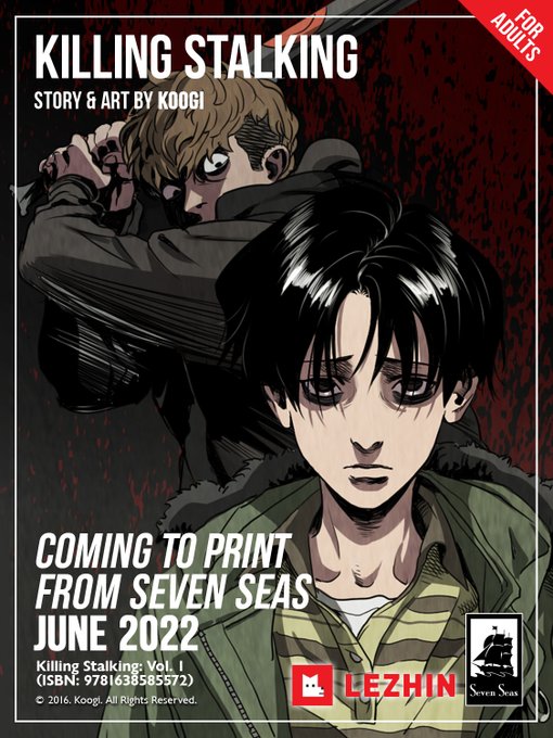 Killing Stalking vol. 3 Koogi / New Yaoi manga from Seven Seas