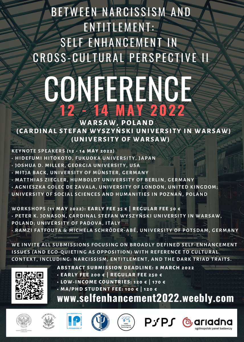 iaccp's tweet photo. See below for information on the international conference on self-enhancement: https://t.co/2m868FVsTL https://t.co/8p3cLHlFrv