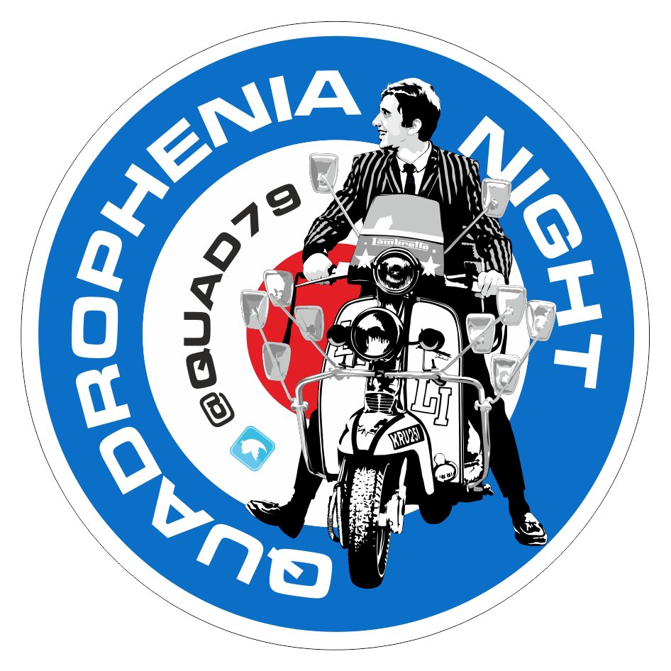Get ya dancing shoes ready for <a href="/Quad79/">Quadrophenia Night</a> - a live music and DJ club night tribute to the iconic movie Quadrophenia. 

📅  12 Feb, 2022
🎟  bit.ly/QuadropheniaNi…

💥  Live music from THE ATLANTICS

💥  DJ DREW STANSALL spinning Mod, Ska, Soul, R&amp;B + 2tone

💥  MOD FILM SHOW