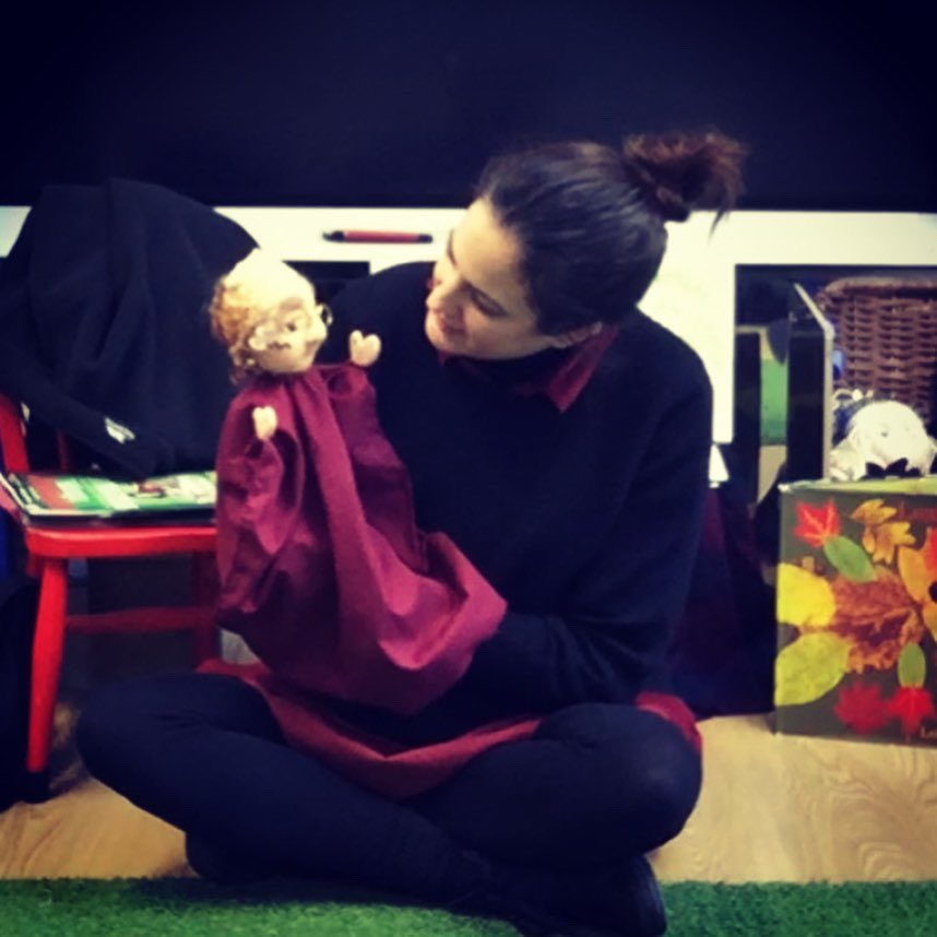 plantingseeds's tweet photo. The children were enchanted by this puppet’s magic last term so I’m getting ready to introduce a new one soon. Keep your eyes peeled…! 👀
#eyfs #storytelling #storyteller #eyfsstorytelling #puppets #puppetmagic #storymagic https://t.co/VWNRST2UOu