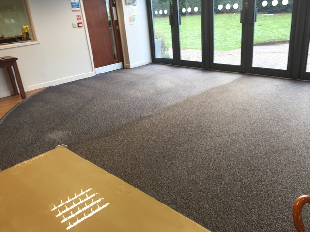 New Year is a good time to see how your reception area looks to visitors... Here's a before and after comparison...