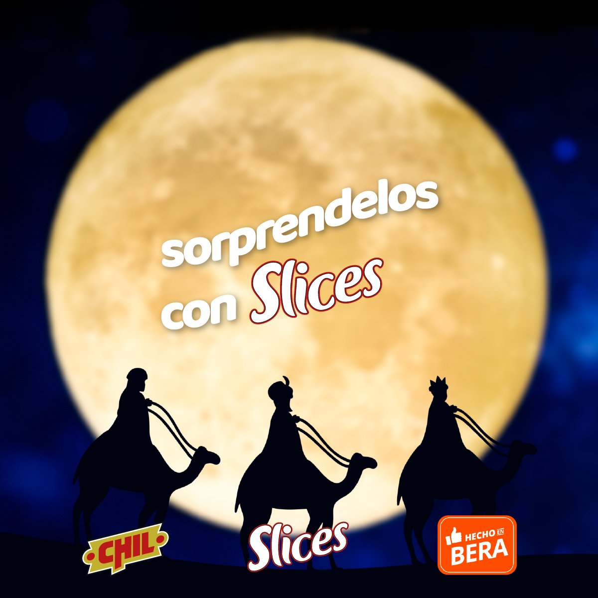 SlicesSnacks's tweet photo. ✨✨ Mañana llegan Los Reyes ✨✨
Este año dejale junto a tus zapatos unas #Slices 😋 y que la sorpresa se la lleven ellos❗

#Slices #ElNombreDelSnack #TuSnackPreferido #SaboresUnicos #DeliciasSlices #TusFavoritas #SnacksNaturales #LosMejoresSnacks #Chips #Papas #DiadeReyes https://t.co/jFVYBG8MgB