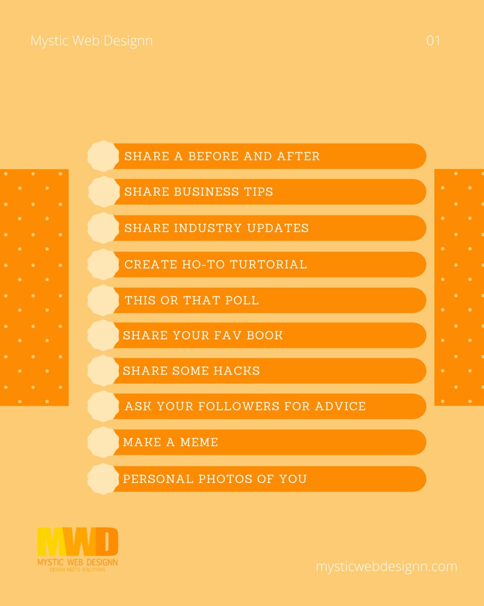Mysticwebdesign's tweet photo. 30 Content ideas for January 2022 #contentmarketing #contentcreation #marketingtips https://t.co/CZu0AwBNea