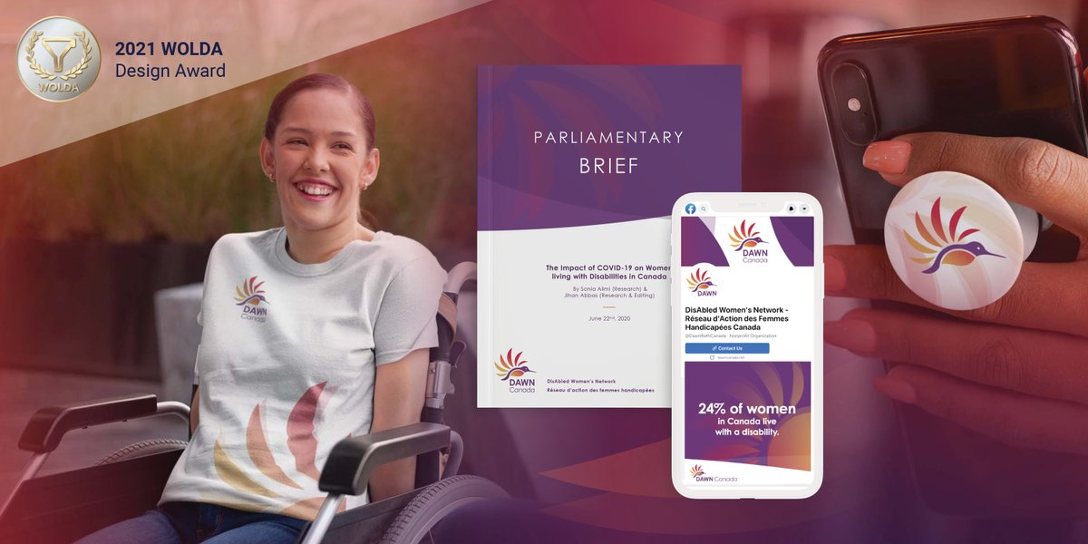 designdeplume's tweet image. We were also recognized by @woldaaward for the branding we designed for @DawnRafhCanada. We are proud of the accessible, functional, &amp;amp; positive brand &amp;amp; brand materials we created for DAWN Canada! Thanks, DAWN Canada &amp;amp; WOLDA! #ddpportfolio #ddpawards #branding #logodesign