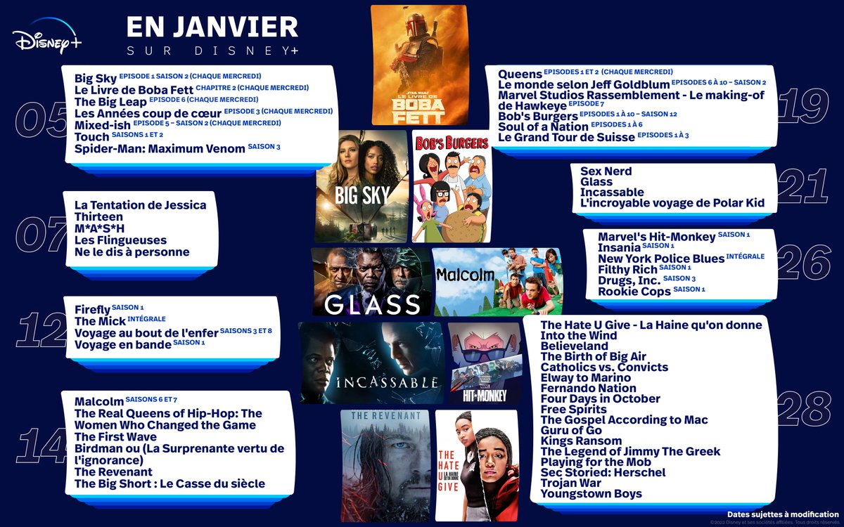 Disney+ FR tweet media