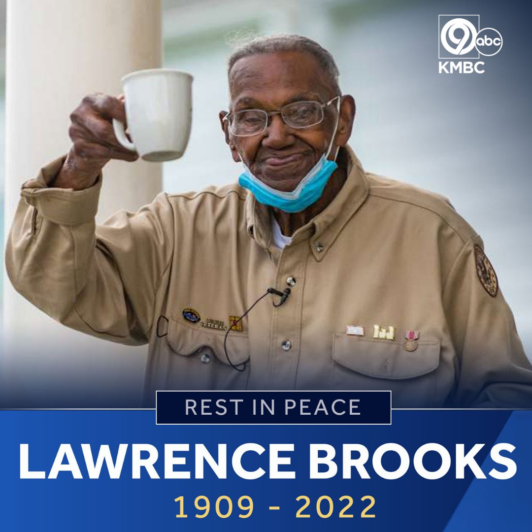 Thank you for your service. ♥ The United States' oldest known veteran, Lawrence Brooks, died at 112 years old today.